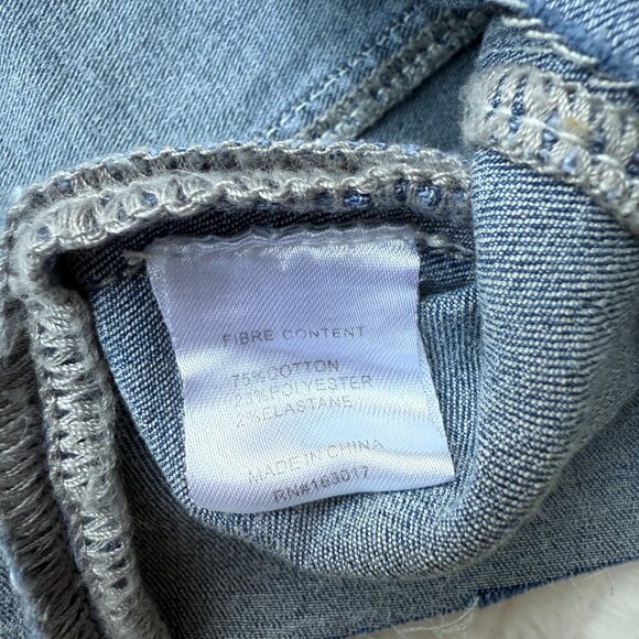 NEW PRINCESS POLLY Denim Houser Mini Dress Size 6 - Picture 5 of 5